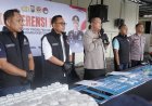 Polres Mojokerto Kota Gagalkan Peredaran Narkoba Skala Besar