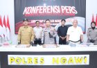 Polres Ngawi Ungkap Kasus Sabu dengan Barang Bukti Besar
