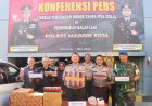 Polres Madiun Kota Tindak Pengedar Rokok Tanpa Cukai