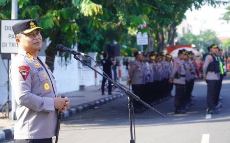 Polrestabes Surabaya Kerahkan 3.670 Personel Amankan Hari Buruh