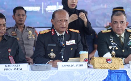 Polda Jatim Musnahkan Barang Bukti Narkoba dalam Jumlah Besar
