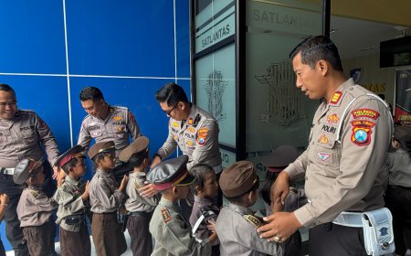 Edukasi Tertib Lalu Lintas Jadi Fokus Polisi Sahabat Anak