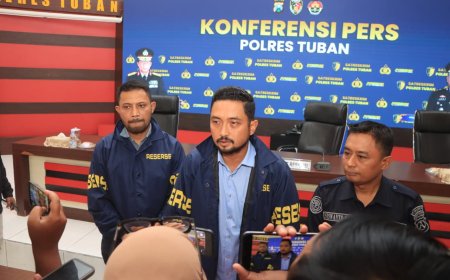 Polres Tuban Tindak Tegas Pengedar Uang Palsu