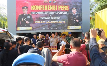 Polres Madiun Kota Perkuat Pemberantasan Peredaran Rokok Ilegal
