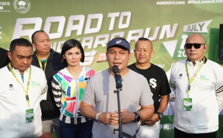 Isu Karhutla Jadi Sorotan di Riau Bhayangkara Run 2026