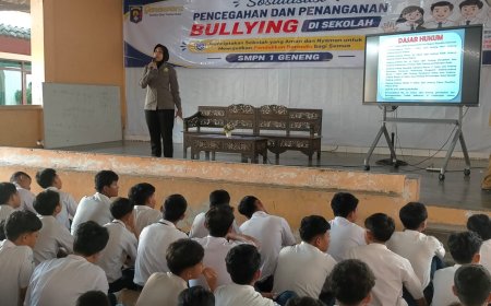 Edukasi Sejak Dini, Polres Ngawi Ajak Pelajar Jauhi Narkoba