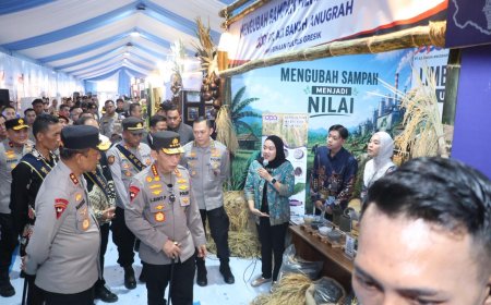 UMKM Binaan Polres Gresik Olah Limbah Pertanian Tembus Pasar Mancanegara