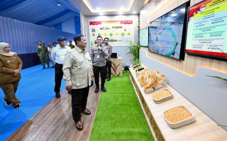 Presiden Prabowo Dorong Kemandirian Pangan Nasional, Mensesneg: Cadangan Beras Tembus 5,3 Juta Ton   