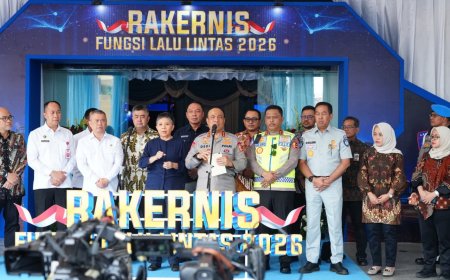 Buka Rakernis Korlantas 2026, Wakapolri Tekankan Smart Policing dan Pelayanan Humanis