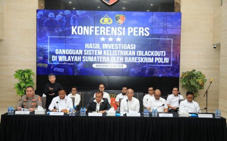 Bareskrim Polri Ungkap Hasil Investigasi Awal Blackout Sumatera, Dipastikan Tidak Ada Unsur Sabotase
