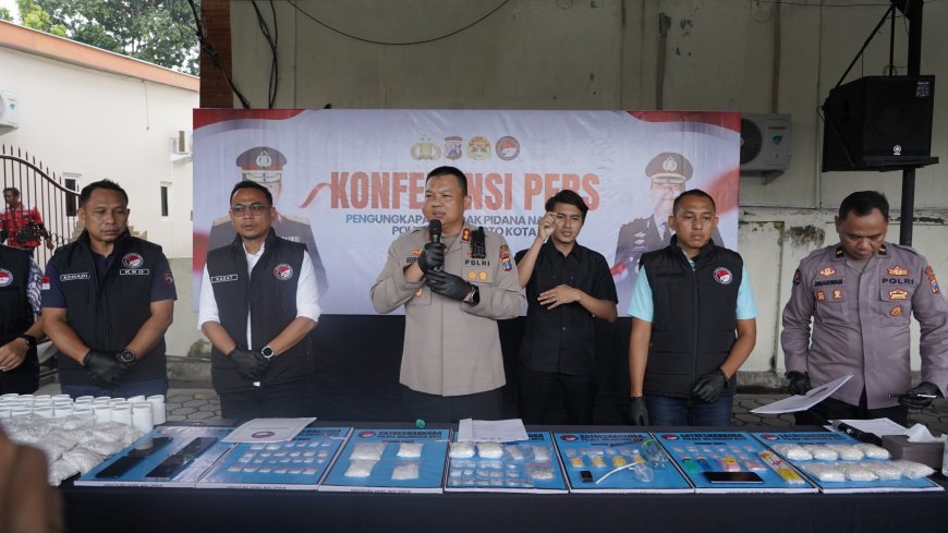 Peredaran Narkoba Digagalkan, Barang Bukti Disita Polisi