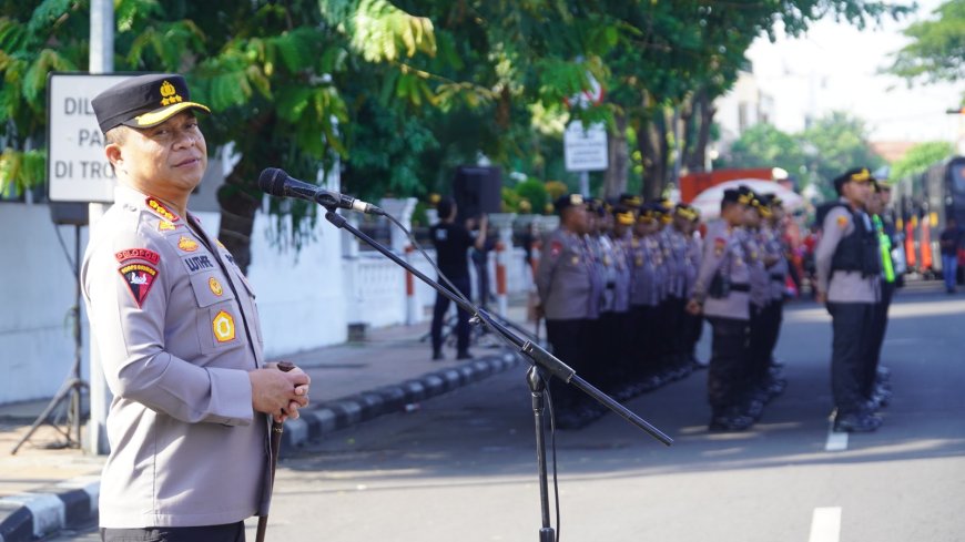 3.670 Personel Siap Jaga Keamanan dan Ketertiban May Day