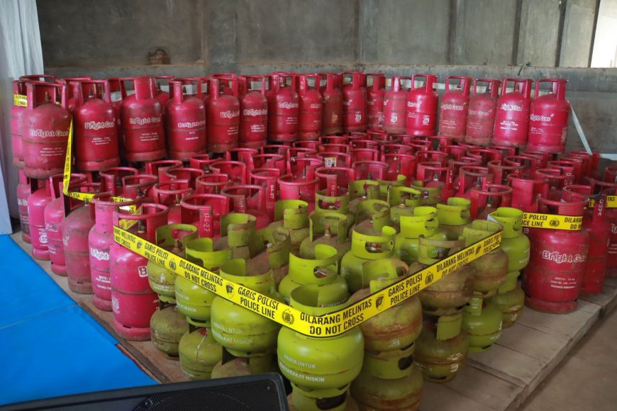 Dua Pelaku Diamankan dalam Kasus LPG Subsidi