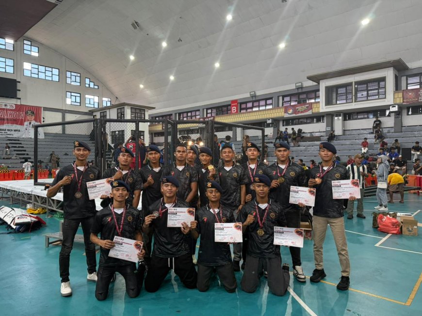 Empat Emas Jadi Capaian Luar Biasa Brimob Jatim