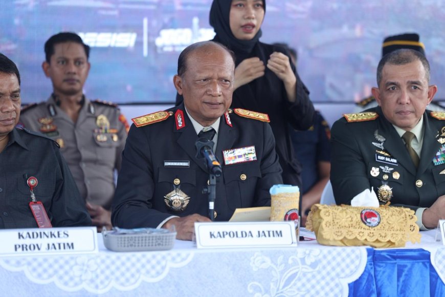 Polda Jatim Musnahkan Narkoba, Perang Melawan Narkoba Diperkuat