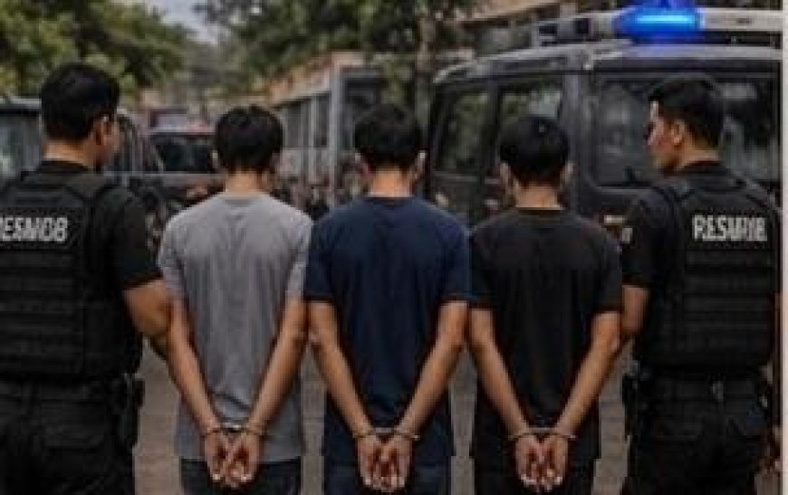 Polisi Amankan Tersangka Curanmor di Sumenep