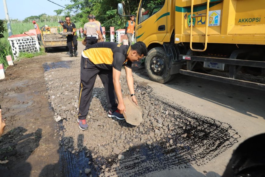 Polres Magetan Revitalisasi Infrastruktur Demi Kepentingan Masyarakat