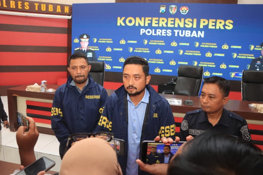 Polres Tuban Ungkap Sindikat Peredaran Uang Palsu