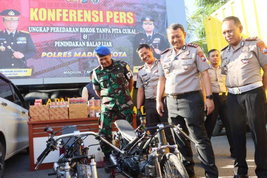Polisi Amankan Lokasi Aksi Balap Liar