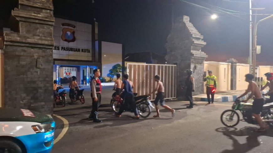 Balap Liar Ditindak Tegas, Belasan Motor Diamankan