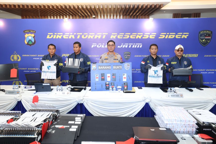 Polda Jatim Amankan Tersangka Kasus Data Pribadi