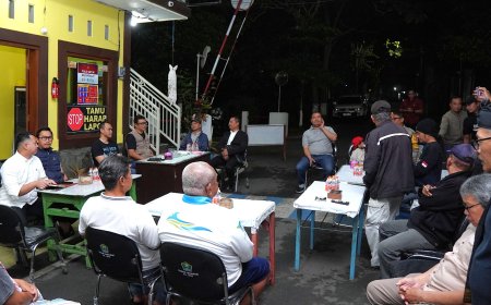 Kapolresta Malang Kota Perkuat Komunikasi dengan Tokoh Lingkungan