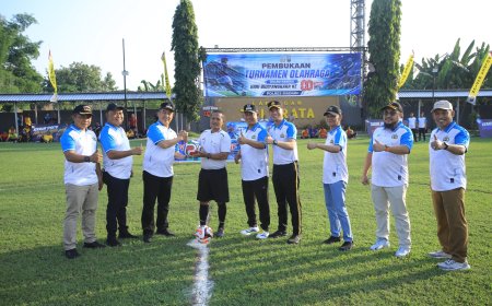 Turnamen Lintas Sektor Warnai Rangkaian Hari Bhayangkara ke-80