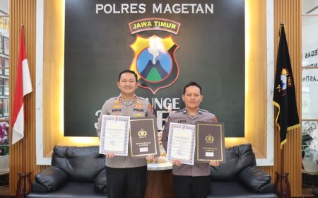 Prestasi Membanggakan, Polres Magetan Terima Penghargaan IKPA Sempurna